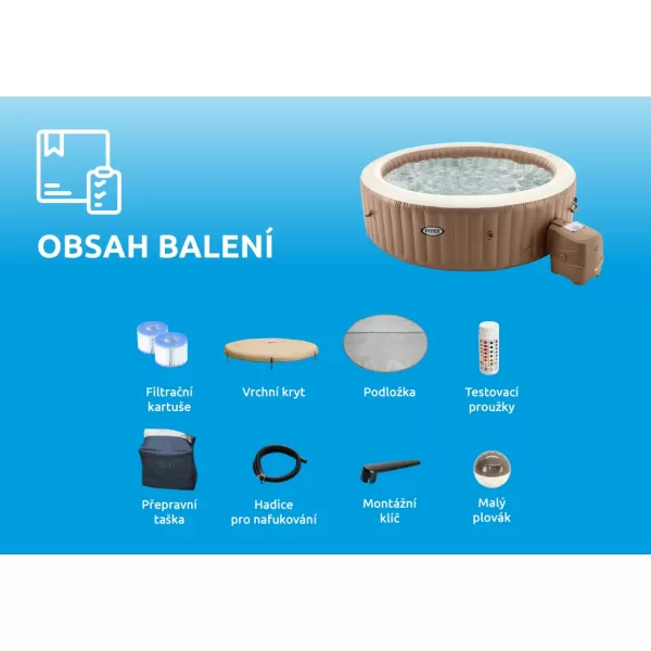 Vířivý bazén Pure Spa Bubble HWS 8 NP Marimex 11400293