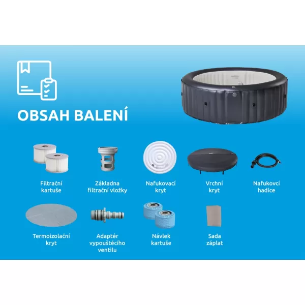 Vířivý bazén MSPA Carlton M-CA062 11400298