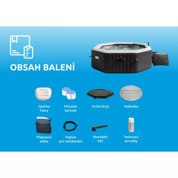 Vířivý bazén Pure Spa - Jet & Bubble Deluxe HWS 4 Marimex 11400242