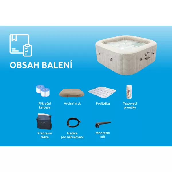 Vířivý bazén Pure Spa Chevron Deluxe 4 NP Marimex 11400291