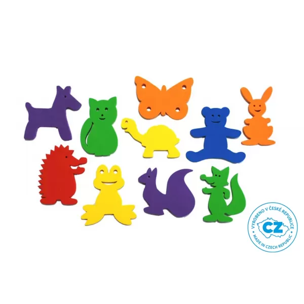 Vodolepky Veselá zvířátka - 10 ks Marimex 11630329