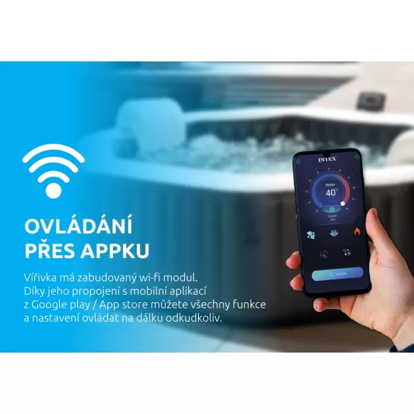 Vířivý bazén Pure Spa - Jet & Bubble Deluxe HWS 4 Marimex 11400242