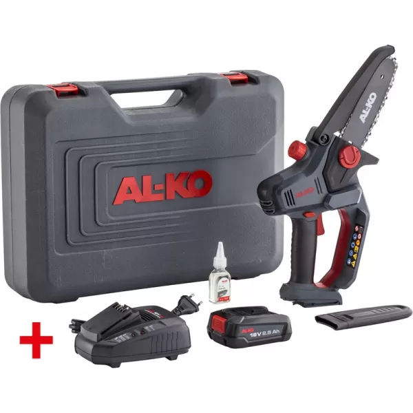 Aku řetězová pila mini 18V 1x2,5 Ah CSM 1815 SET AL-KO 114023