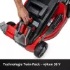 Aku sekačka na trávu 18V GE-CM 43 Li M Kit (2x4,0Ah) Einhell 3413130