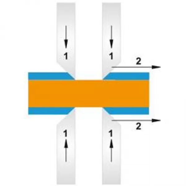 Přesné odizolovací kleště s tvarovými noži Knipex 12 12 10