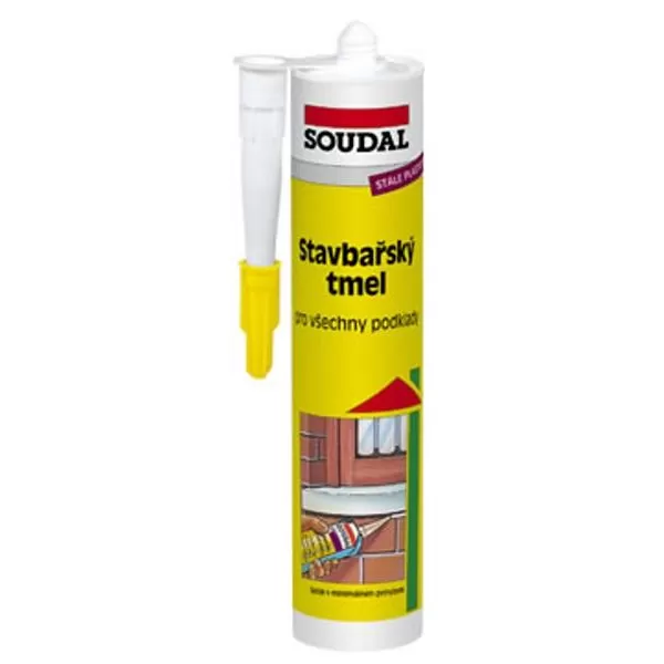 Stavbařský tmel SOUDAL 300 ml