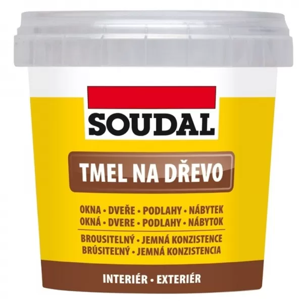 Tmel na dřevo 250 g bílý
