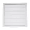 Plastová větrací mřížka bez příruby se samotížnou žaluzií 305x305 mm, bílá DALAP 132