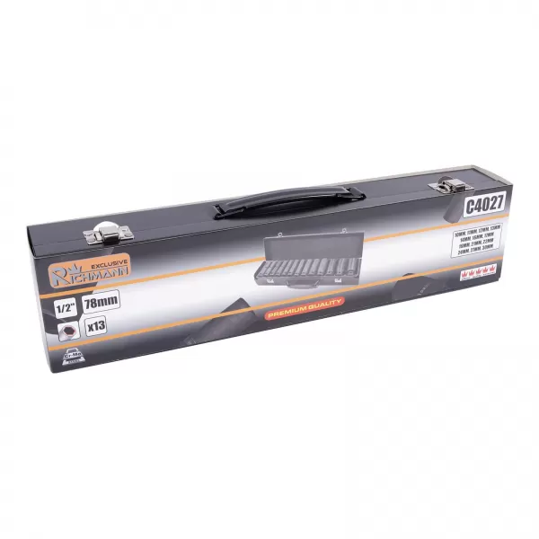 1/2" 10-30 mm 13-dielna sada priemyselných predlžovacích zásuviek (H5-40010L) RICHMANN PC4027