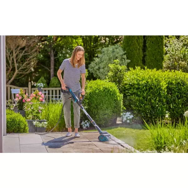 Aku multi čistič 18V bez aku AquaBrush Patio 03/18V P4A Gardena 14841-55