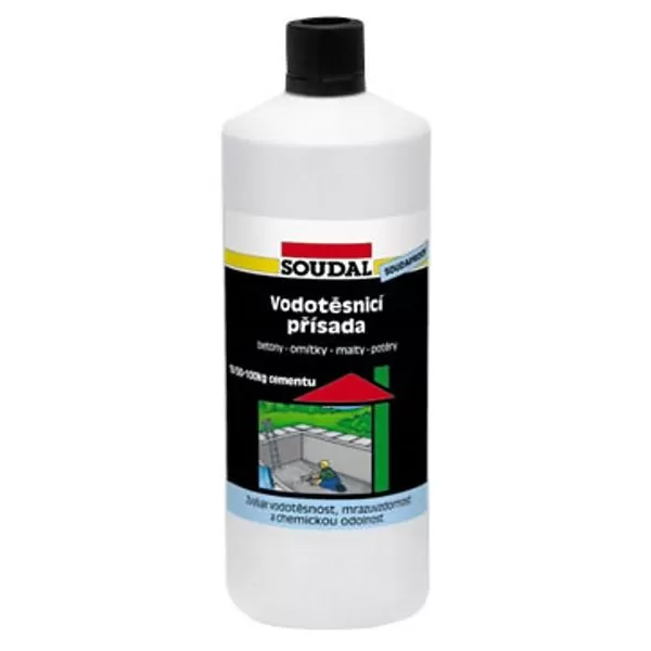 Vodotěsnicí přísada Soudaproof 1 l Soudal 1534000
