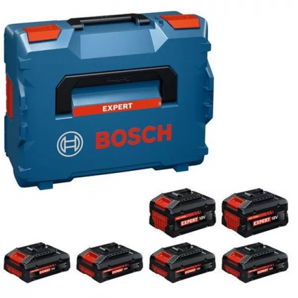 Akumulátory BoschEXPERT 4× EXBA18V-40 + 2× EXBA18V-80 1600A0373G