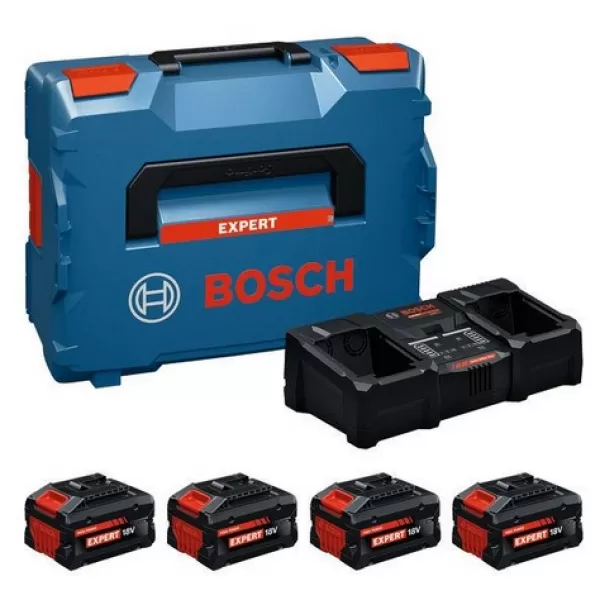 Akumulátory Bosch EXPERT 2× EXBA18V-55 + 2× EXBA18V-80 + EXAL18V2-320 1600A0373Y