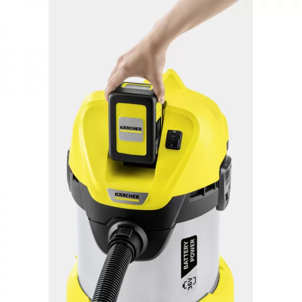 Batériový viacúčelový vysávač 36V, 2,5Ah WD 3 Batéria Premium Set Kärcher 1.629-951.0