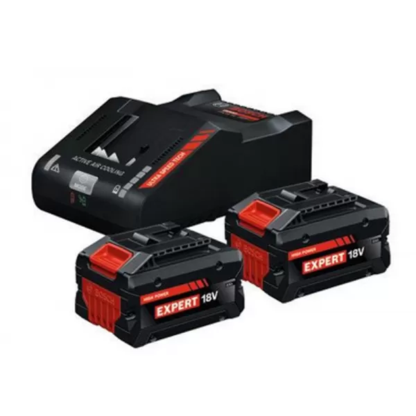 Startovací sada Bosch EXPERT 2x EXBA18V-80 + EXAL18V-160 18V 8,0Ah 1600A0373T