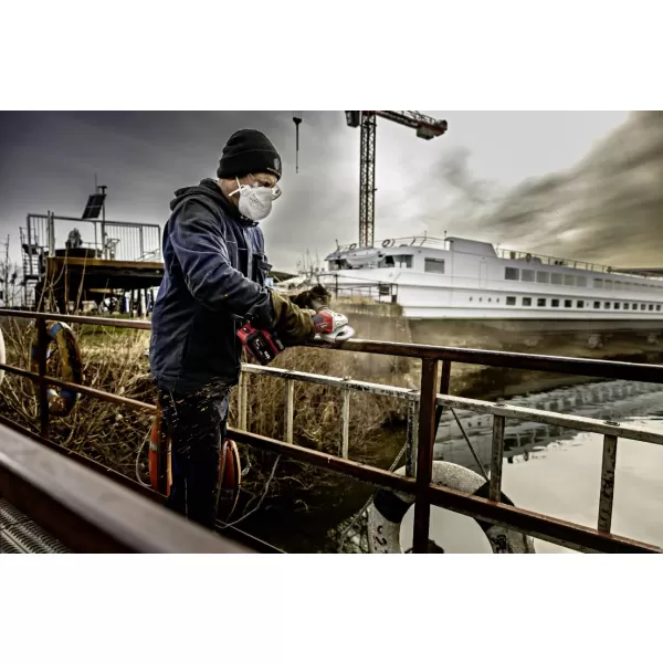 Aku úhlová bruska s pádlovým spínačem 18V/bez aku LBP 125-15 18-EC C Flex 531770