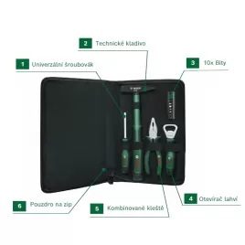 Sada nářadí 14-ti dílná Bosch 1600A027PT