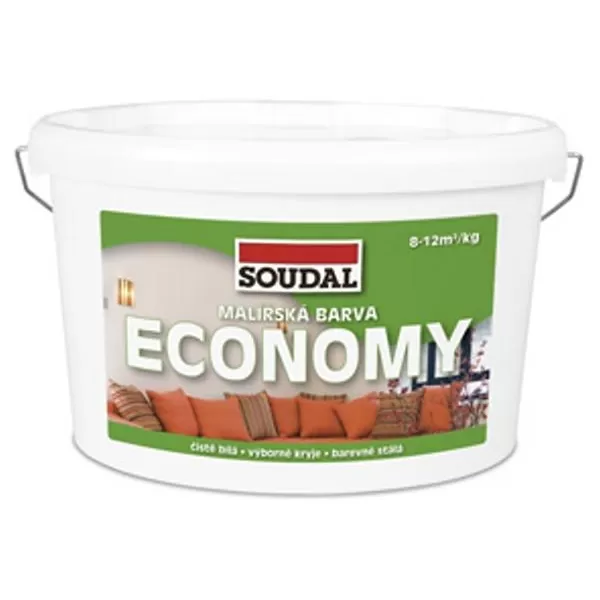 Malířská barva Economy bílá 40 kg Soudal 1600020