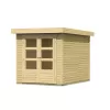 Dřevěný domek KARIBU ASKOLA 2 (73059) natur LG1756