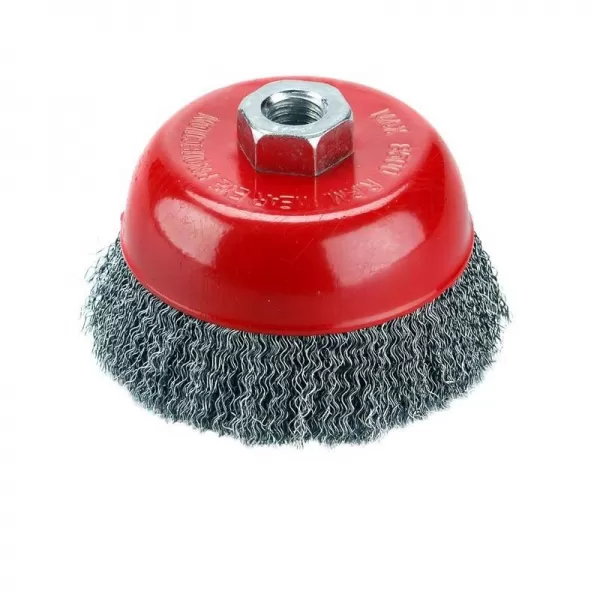 Kartáč hrnkový 75mm vlnitý drát S 0,3mm M14x2mm EXTOL CRAFT 17002