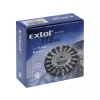 Kartáč radiální copánkový 100mm vlnitý drát S 0,5mm M14x2mm EXTOL CRAFT 17024
