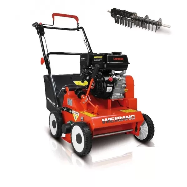 Benzínový provzdušňovač trávníku Weibang WB 384 RC