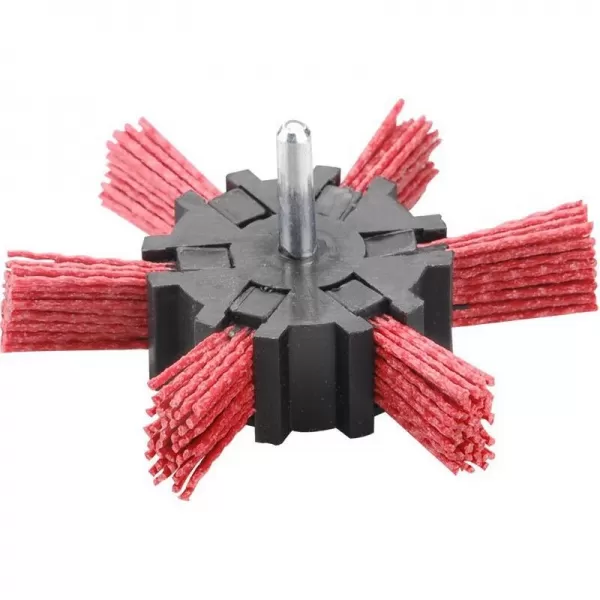 Kartáč okružní leštící 100mm nylon stopka 6mm EXTOL CRAFT 17060