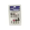 Brusky rotační sada 10ks stopka 3 a 6mm EXTOL CRAFT 1822