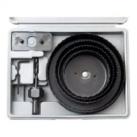 Sada koruniek vrtákov 8 ks 64-127 mm EXTOL CRAFT 1807