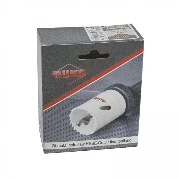 Bimetalová korunka, jemný zub 73 mm RUKO RU126073