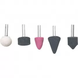 Brusky rotační sada 5ks stopka 6mm EXTOL CRAFT 1820