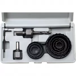 Vrtáky vykružovací korunkové sada 11ks EXTOL CRAFT 1806