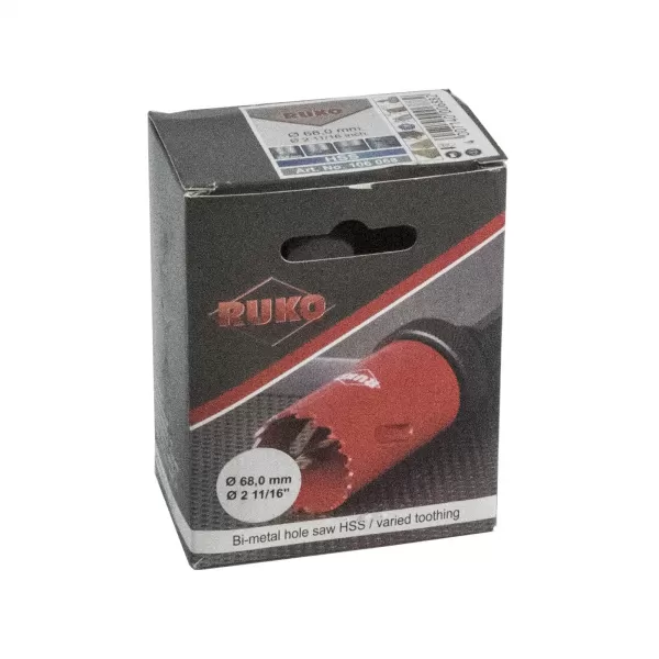 Vykružovací korunka bimetalová HSS 95 mm RUKO RU106095