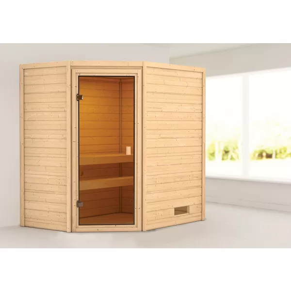 Finská sauna KARIBU JELLA (6166) LG1954
