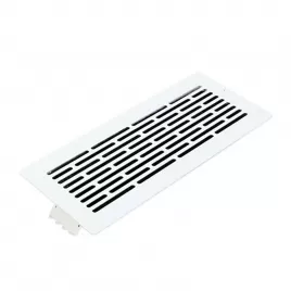 Kovová ventilační mřížka 300x100 mm pro zakončení kovového konektoru do podlahy DALAP 197526