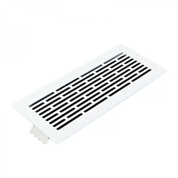 Kovová ventilační mřížka 300x100 mm pro zakončení kovového konektoru do podlahy DALAP 197526