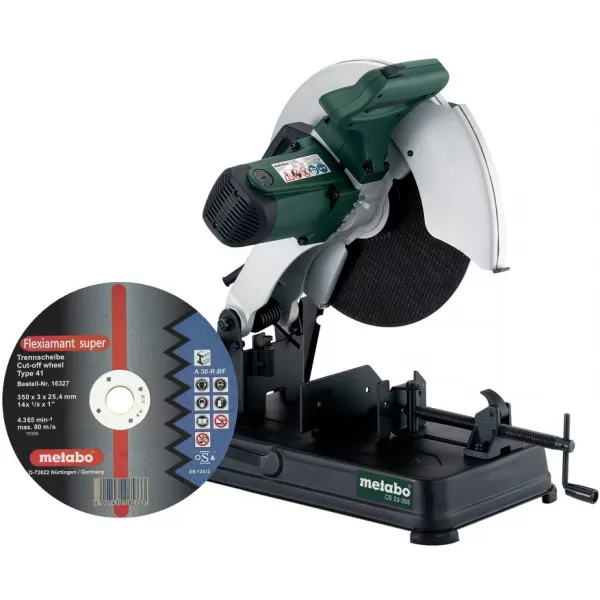 Pila na řezání kovů s Flexiamant Super CS 23-355 Set Metabo 602335850