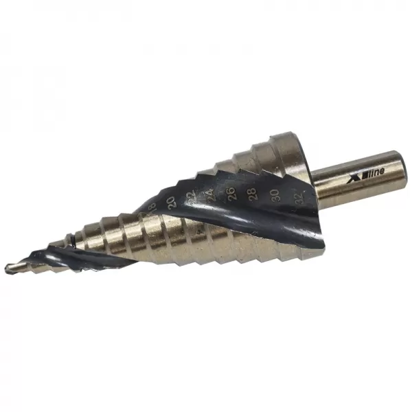 Vrták stupňovitý HSS TiAIN XTline XT36035 | 5-35 mm, krok 2-4 mm (TRI)