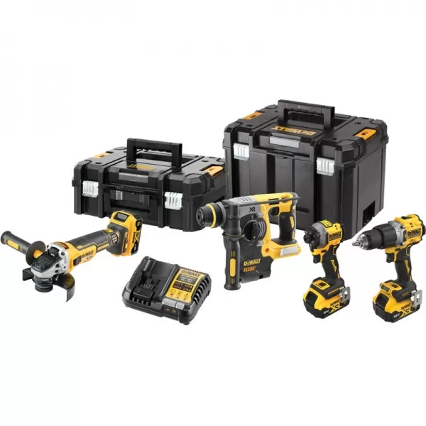 Aku bezuhlíková kombosada náradie 18V 3x5,0Ah DeWALT DCK429P3T