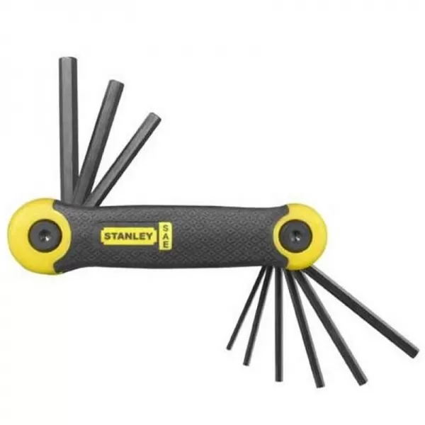 9-ti dílná nožová sada zástrčných klíčů Inbus - palcová Stanley 2-69-265