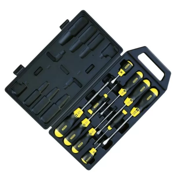 10-ti dílná sada šroubováků CushionGrip Stanley 2-65-014