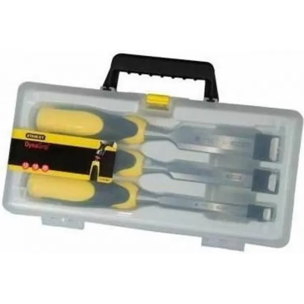 3-dílná sada dlát Dynagrip v kufříku 12, 18 a 25mm Stanley 2-16-883