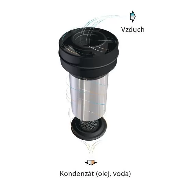 Odlučovač kondenzátu 3/8" Lietadlo ACKL 0120B