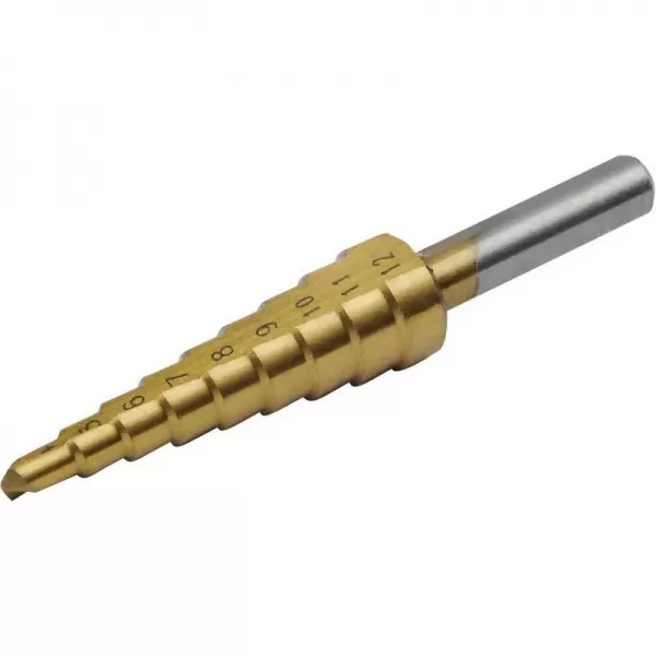 Stupňový vrták 4-12mm TiN EXTOL CRAFT 20051