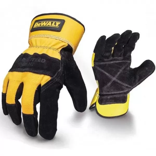 Kožené pracovní rukavice se zesílenou dlaní DeWALT DPG41L