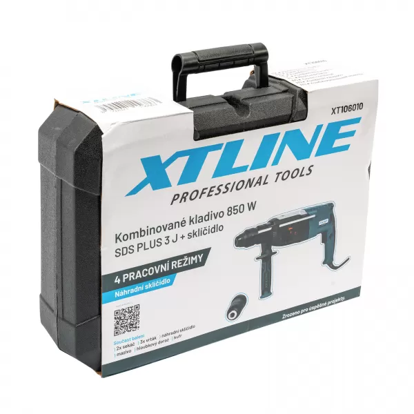 Kombinované kladivo 850 W Xtline Z1A2-28 XT106010