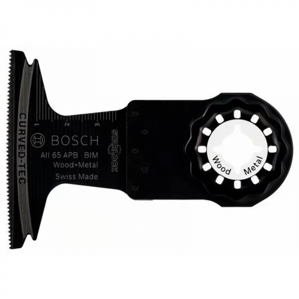 Ponorný pilový list BIM AII 65 APB Wood and Metal 40 x 65 mm Bosch 2608669078