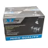 Stolní doukotoučová bruska 150mm/300W + svítidlo 40W XTline XT107150