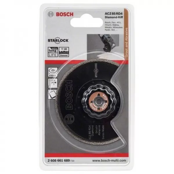 Segmentový diamantový pílový kotúč EXPERT ACZ 85 RD4, 85 mm Bosch 2608900034