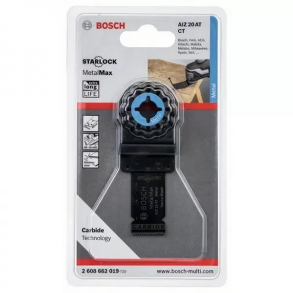 Ponorný pilový list EXPERT AIZ 20 AIT MetalMax, 20 × 40 mm 2608902043